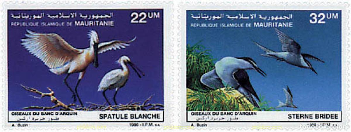 Stamps: 36786 MNH MAURITANIA 1986 FAUNA
