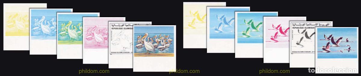 Stamps: 219809 MNH MAURITANIA 1981 AVES DEL BANCO DE ARGUIN