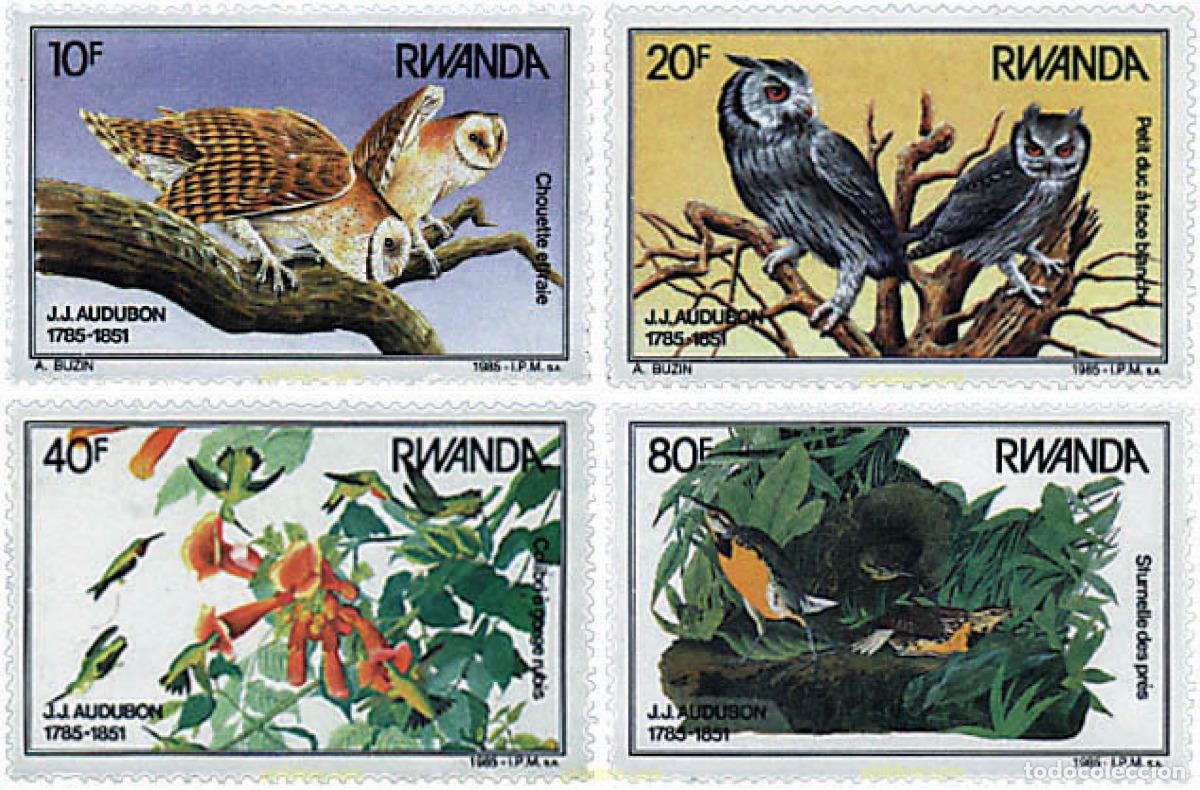 Sellos: 73806 MNH RUANDA 1985 AVES