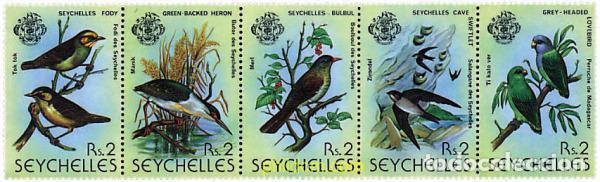 Stamps: 181975 MNH SEYCHELLES 1979 AVES