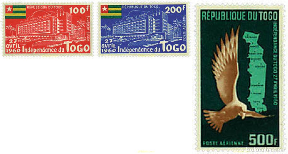Sellos: 348654 MNH TOGO 1960 INDEPENDENCIA