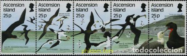 Sellos: 142472 MNH ASCENSION 1987 AVES MARINAS