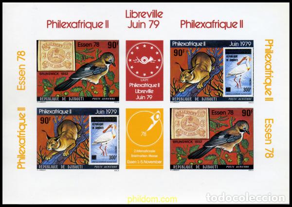 Francobolli: 193468 MNH DJIBOUTI 1978 EXPOSICIONES FILATELICAS