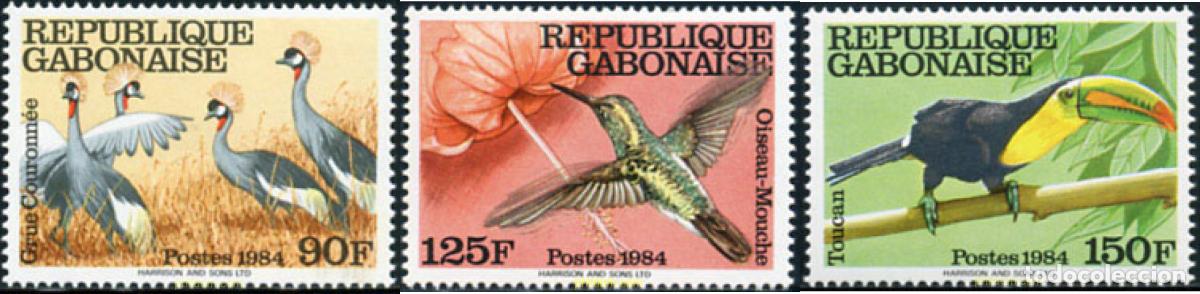 Francobolli: 72964 MNH GABON 1984 AVES PROTEGIDAS