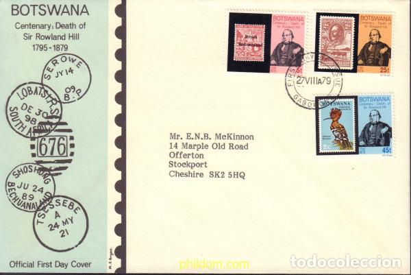 Sellos: 398035 MNH BOTSWANA 1979 CENTENARIO DE LA MUERTE DE SIR ROWLAND HILL