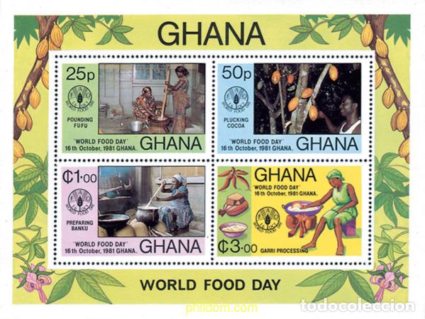 Sellos: 32720 MNH GHANA 1981 DIA MUNDIAL DE LA ALIMENTACION