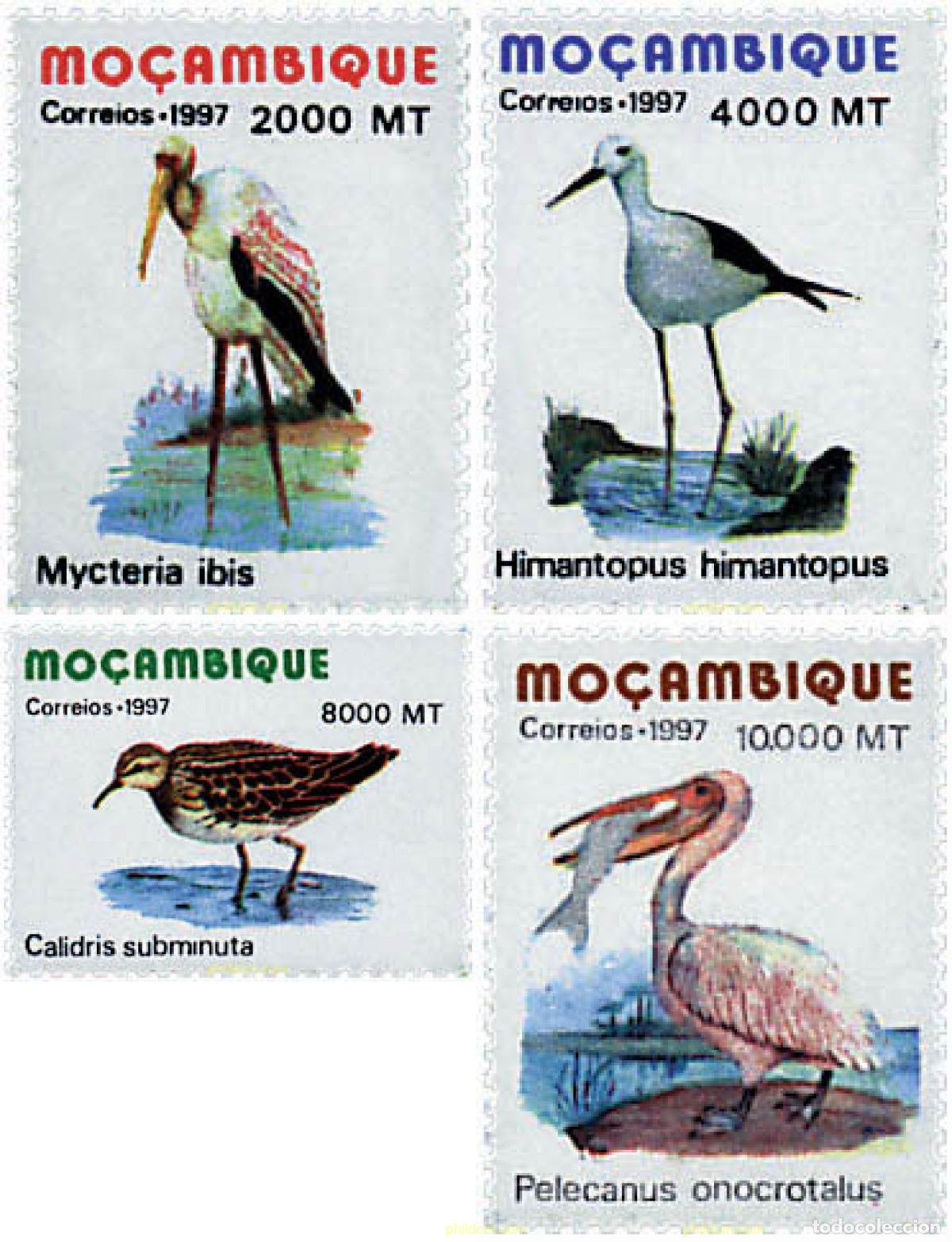Sellos: 31688 MNH MOZAMBIQUE 1997 AVES ACUATICAS