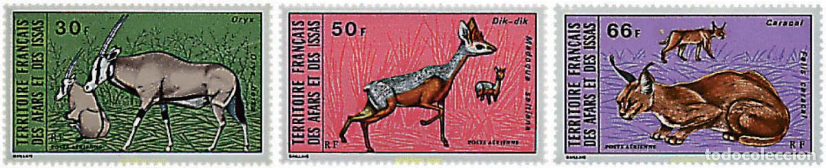 Sellos: 32147 MNH AFARS E ISSAS 1973 MAMIFEROS SALVAJES