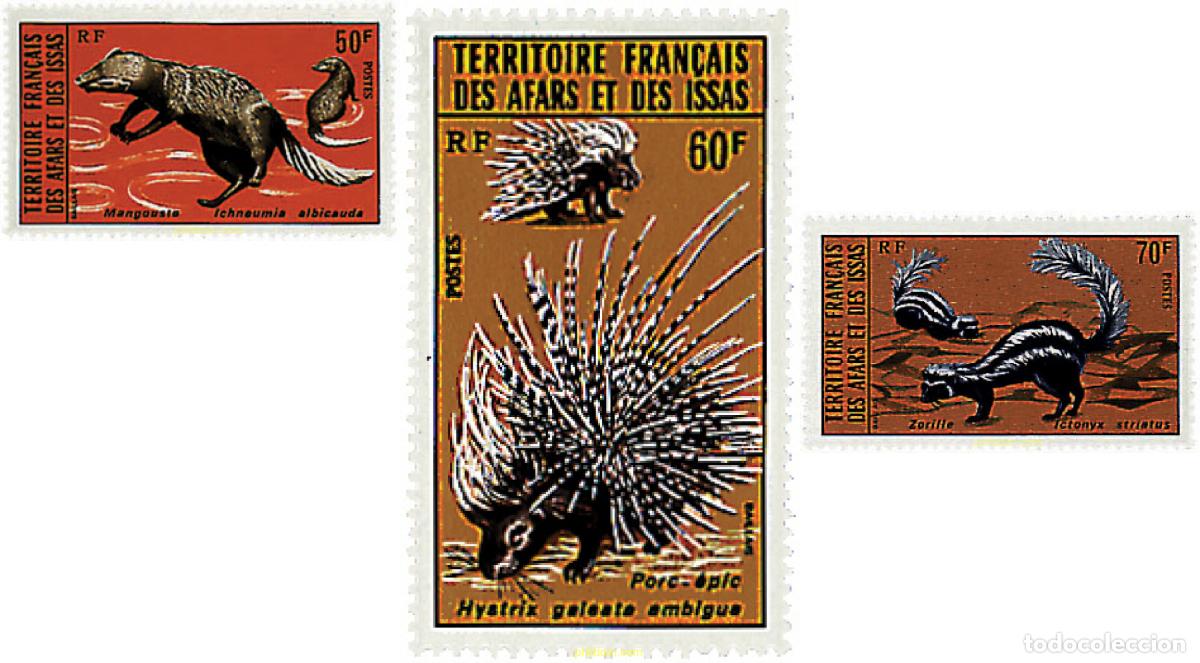 Sellos: 32152 MNH AFARS E ISSAS 1975 FAUNA