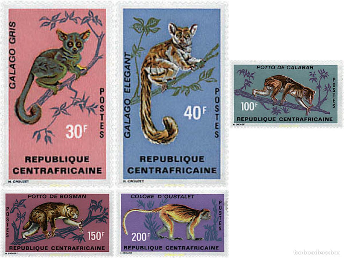 Francobolli: 50736 MNH CENTROAFRICANA 1971 MONOS