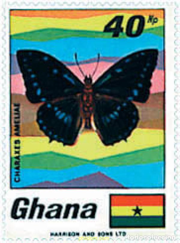 Sellos: 340580 MNH GHANA 1968 FAUNA Y FLORA