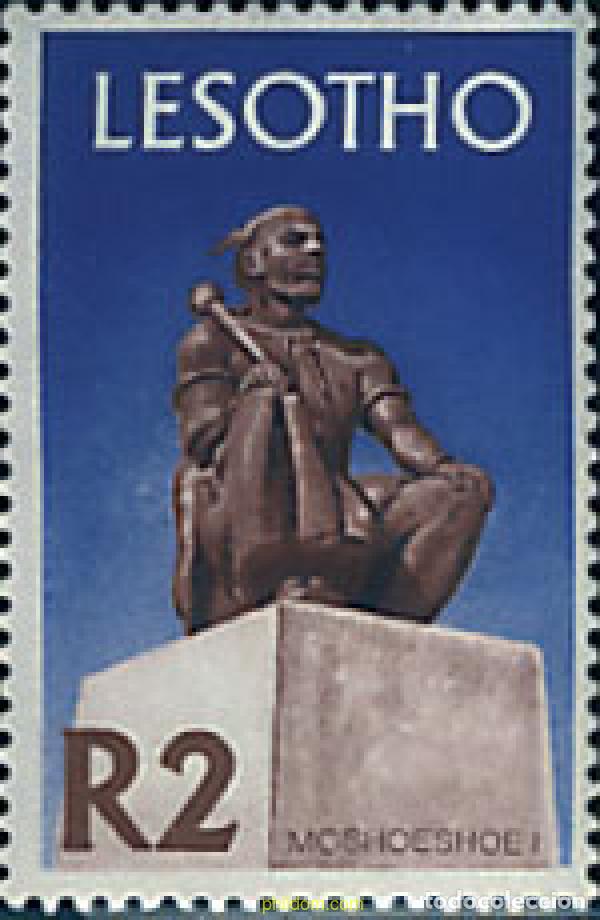 Sellos: 337810 MNH LESOTHO 1971 PRODUCTOS DE LA TIERRA