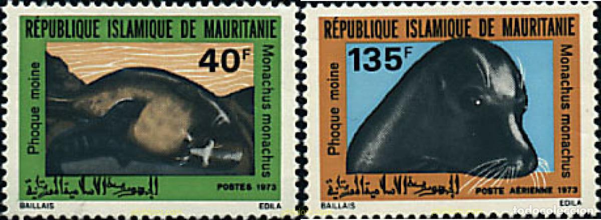 Sellos: 29616 MNH MAURITANIA 1973 FOCAS DE MAURITANIA