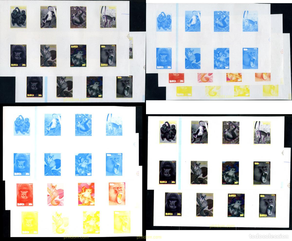 Sellos: 221896 MNH RUANDA 1978 MONOS