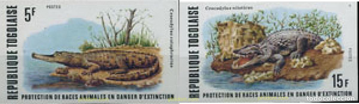 Sellos: 272434 MNH TOGO 1977 PROTECCION DE LA FAUNA
