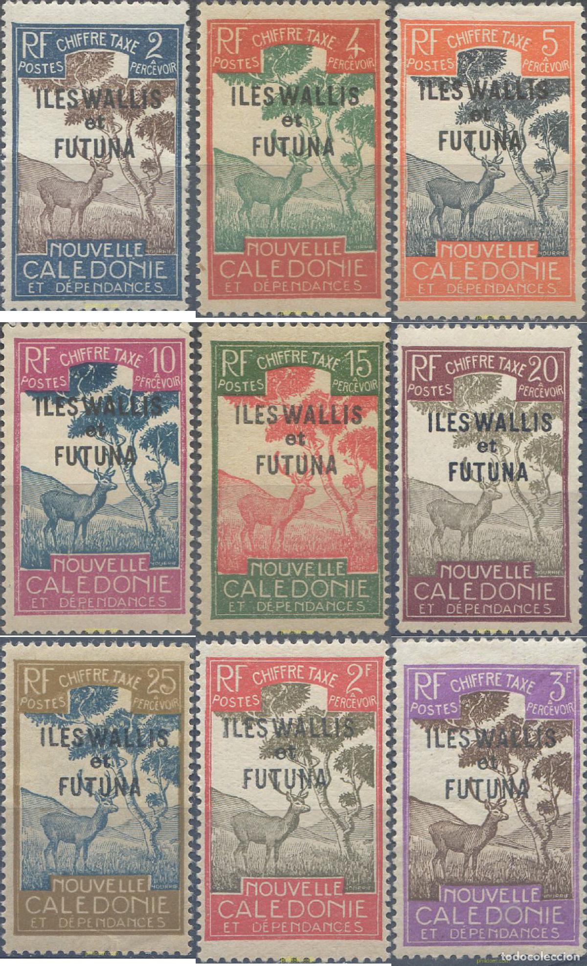 Sellos: 658508 HINGED WALLIS Y FUTUNA 1930 SERIE BASICA