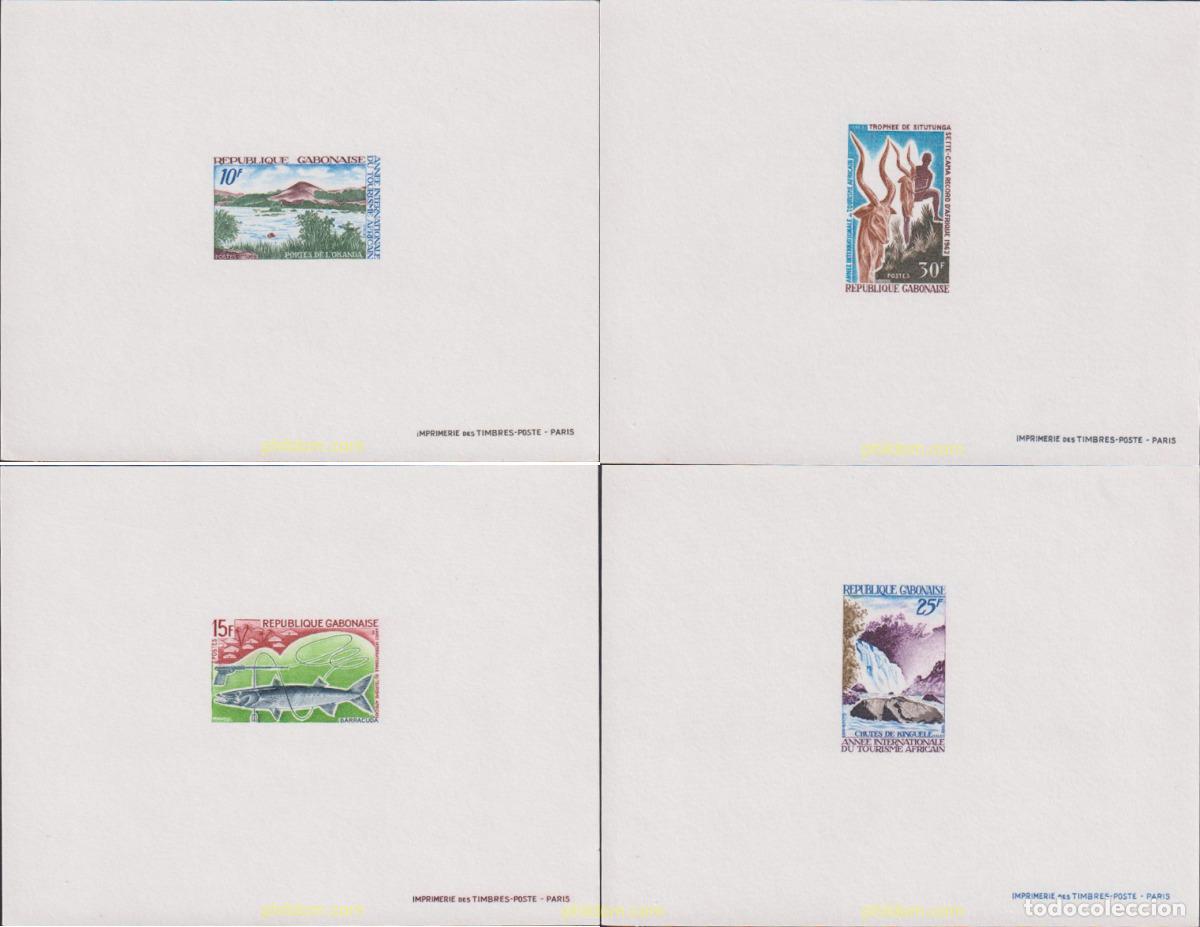 Sellos: 626229 MNH GABON 1969 A&Ntilde;O INTERNACIONAL DEL TURISMO