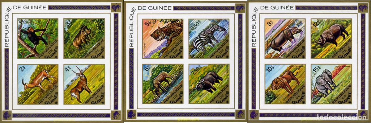 Sellos: 367502 MNH GUINEA 1975 MAMIFEROS