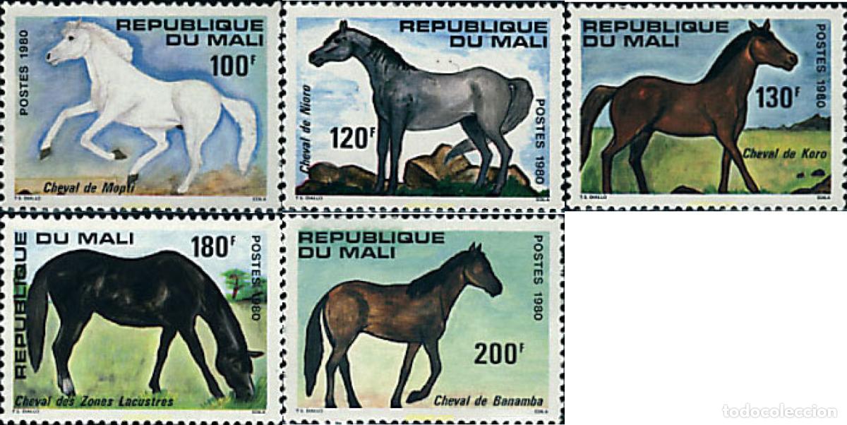 Sellos: 54097 MNH MALI 1980 PROTECCION DE LA FAUNA