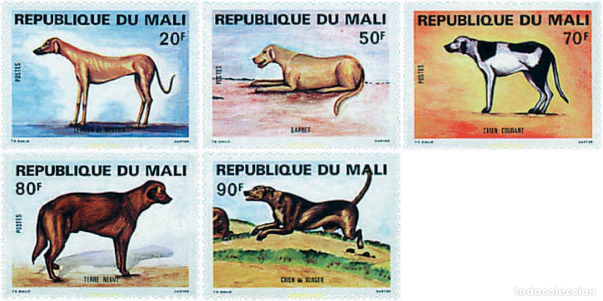 Sellos: 49758 MNH MALI 1979 PERROS DE RAZA