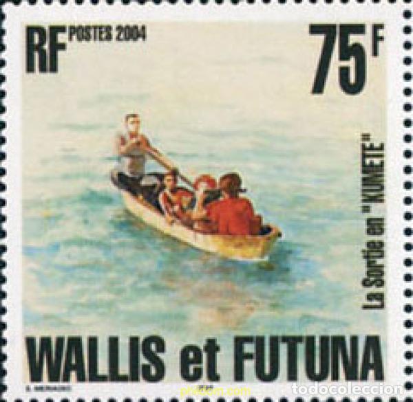 Sellos: 173045 MNH WALLIS Y FUTUNA 2004 EMBARCACION
