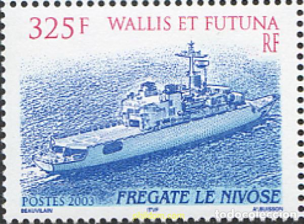 Sellos: 133342 MNH WALLIS Y FUTUNA 2003 FRAGATA LE NIVOSE