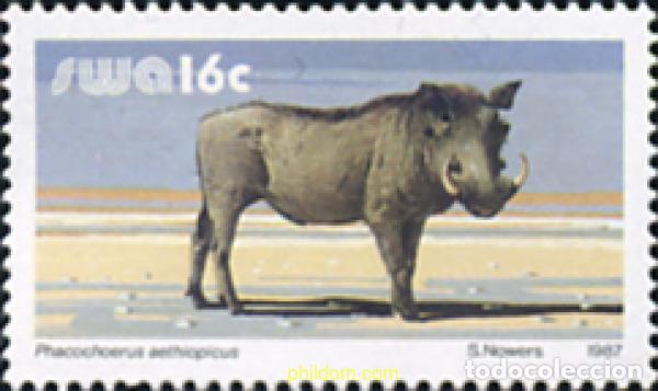 Sellos: 29575 MNH SUR OESTE AFRICANO 1987 FAUNA SALVAJE