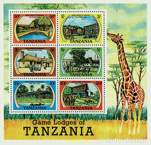 Sellos: 41311 MNH TANZANIA 1978 HOTELES EN RESERVAS DE ANIMALES