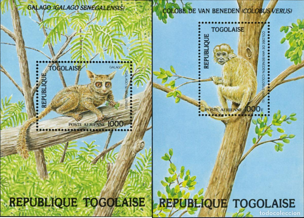 Sellos: 73744 MNH TOGO 1984 FAUNA EN PELIGRO DE EXTINCION