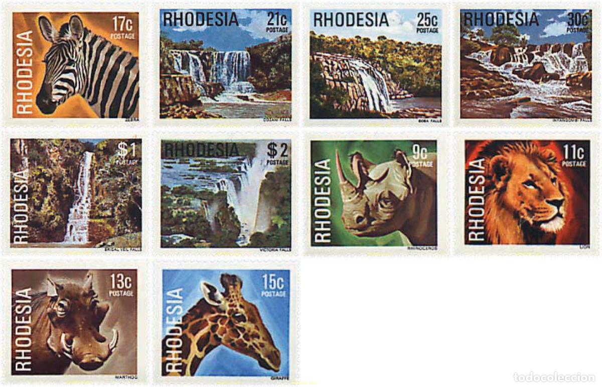 Sellos: 236033 MNH RODESIA 1978 MOTIVOS VARIOS