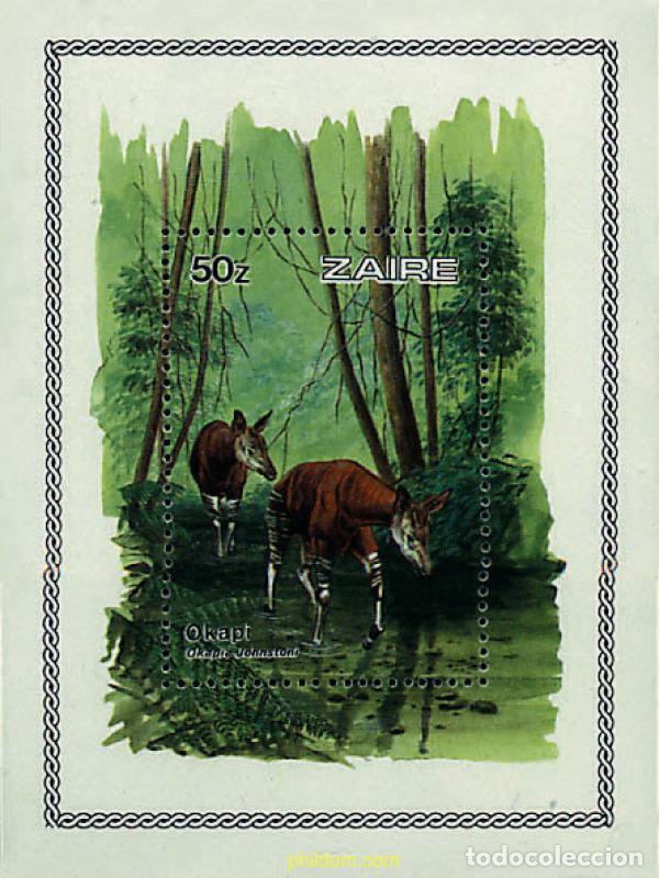 Sellos: 34310 MNH ZAIRE 1984 FAUNA EN PELIGRO DE EXTINCION