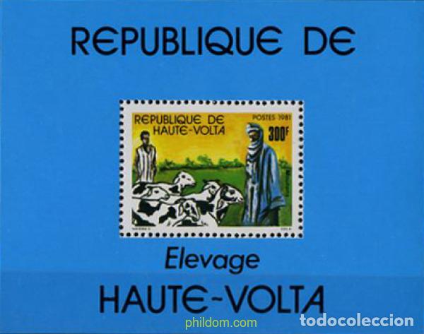 Sellos: 34884 MNH ALTO VOLTA 1981 GANADERIA
