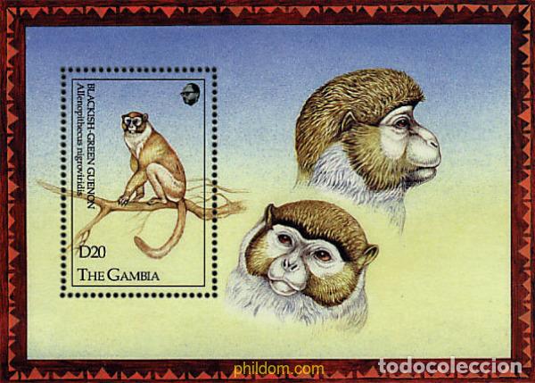 Sellos: 50914 MNH GAMBIA 1993 FAUNA DEL OESTE AFRICANO