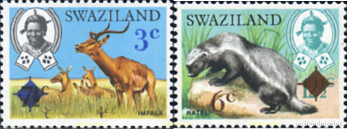 Sellos: 29626 MNH SWAZILANDIA 1975 MOTIVOS VARIOS