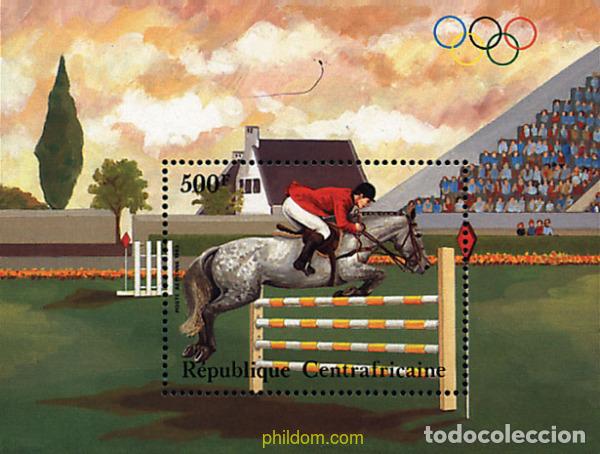 Sellos: 70432 MNH CENTROAFRICANA 1983 23 JUEGOS OLIMPICOS VERANO LOS ANGELES 1984