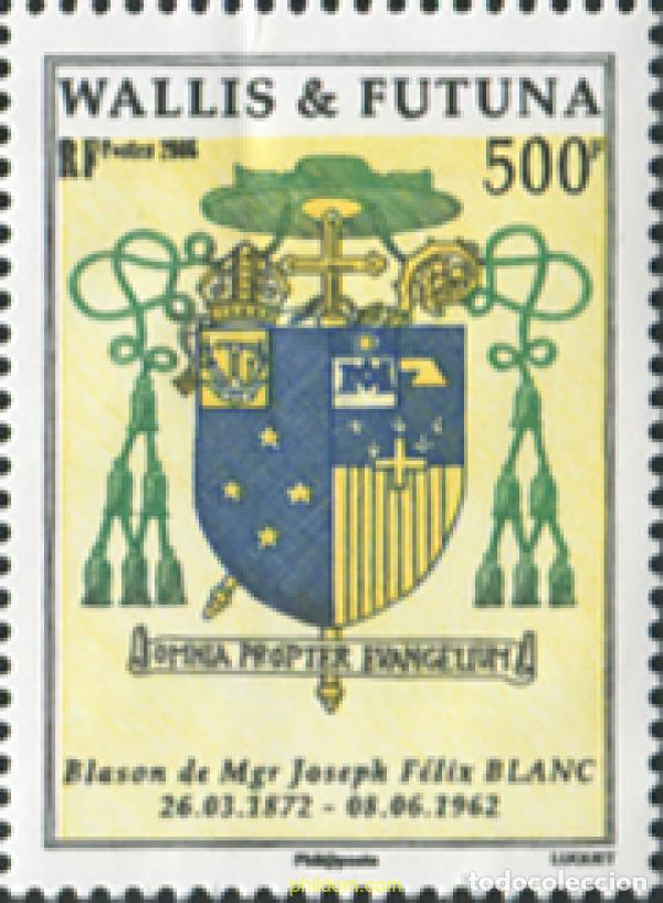 Sellos: 575026 MNH WALLIS Y FUTUNA 2006 ESCUDO M.J.FELIX BLA
