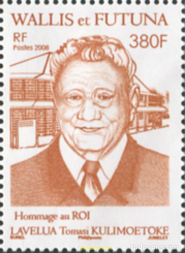 Sellos: 575195 MNH WALLIS Y FUTUNA 2008 REY LAVELUA TOMASI KULIMOETOKE