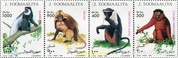 Stamps: 151232 MNH SOMALIA 1994 SIMIOS