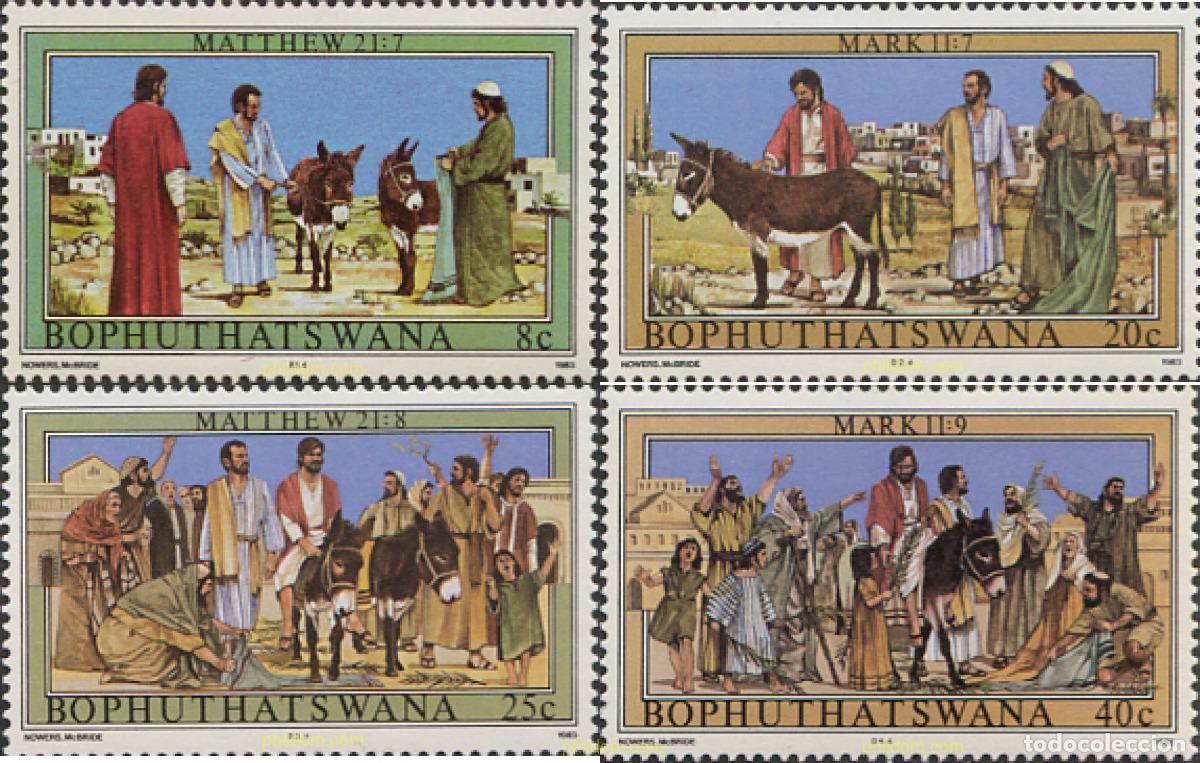 Sellos: 29601 MNH BOPHUTHATSWANA 1983 PASCUA