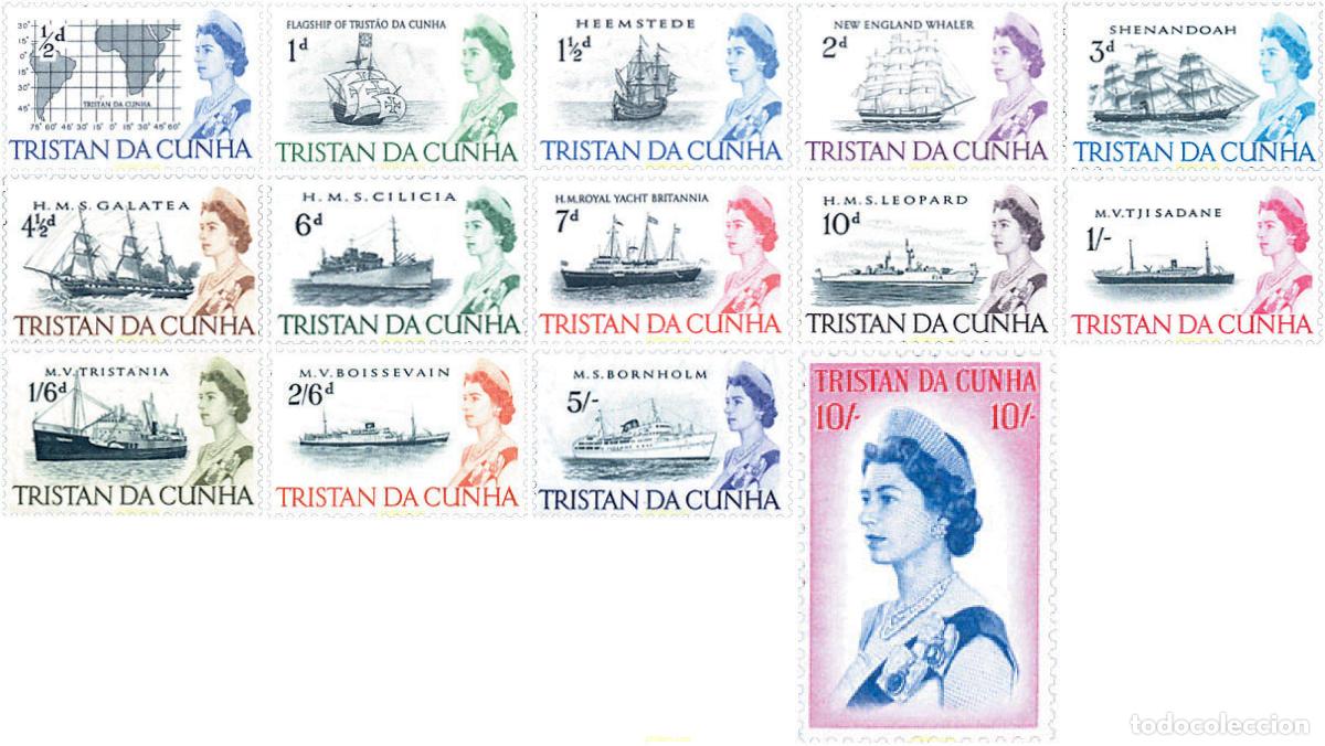Sellos: 624689 MNH TRISTAN DA CUNHA 1965 BARCOS