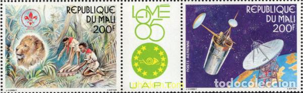 Sellos: 6480 MNH MALI 1985 PHILEXAFRIQUE. EXPOSICION FILATELICA INTERNACIONAL