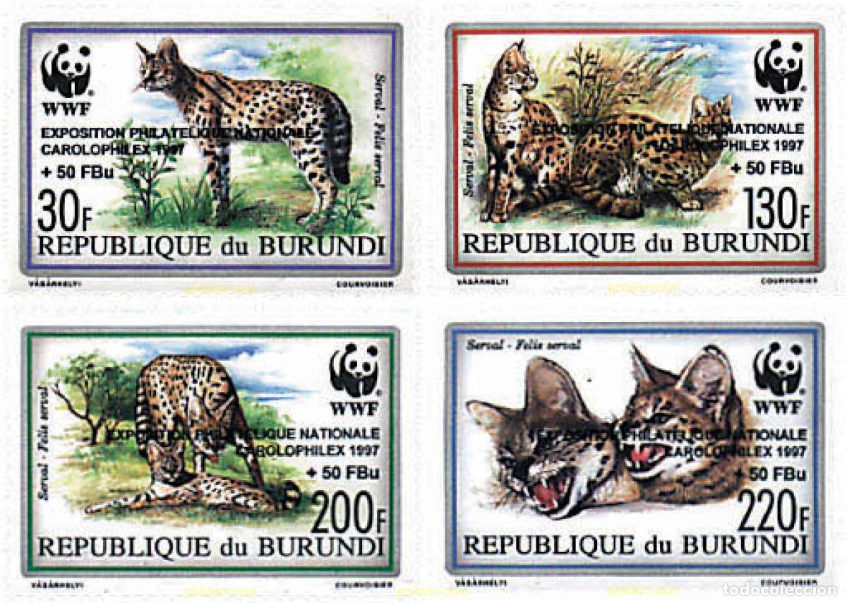 Sellos: 73934 MNH BURUNDI 1997 EXPOSICION FILATELICA
