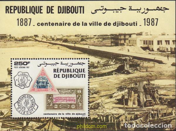 Sellos: 68726 MNH DJIBOUTI 1987 CENTENARIO DE LA CIUDAD DE DJIBOUTI