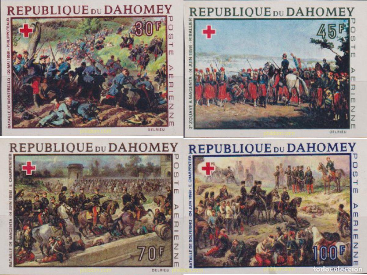 Sellos: 614125 MNH DAHOMEY 1968 CRUZ ROJA DE DAHOMEY