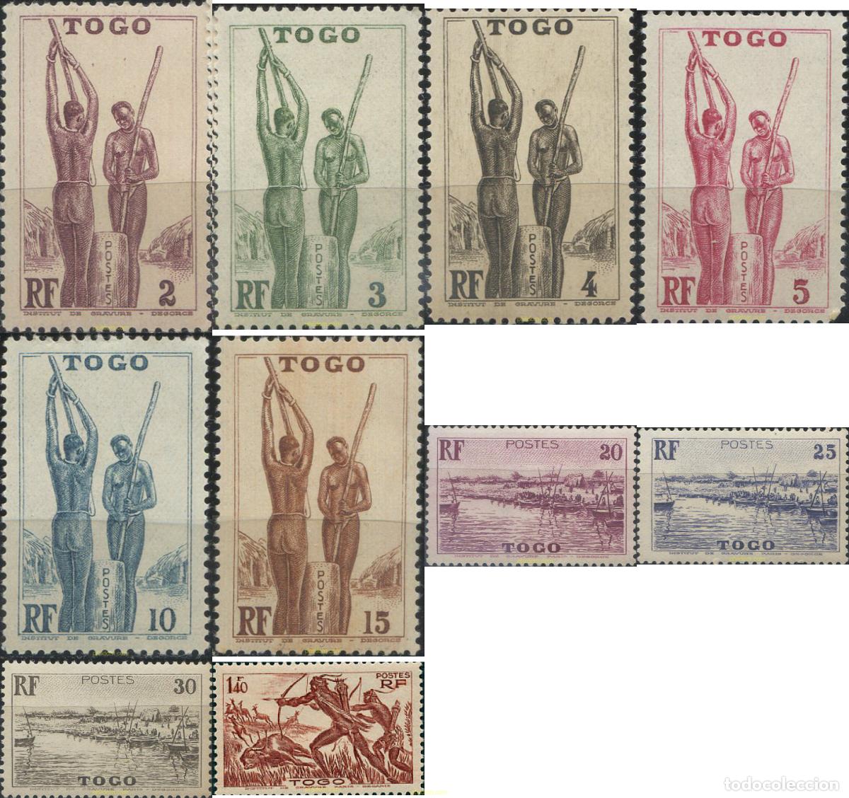 Sellos: 659167 HINGED TOGO 1941 MAMIFEROS