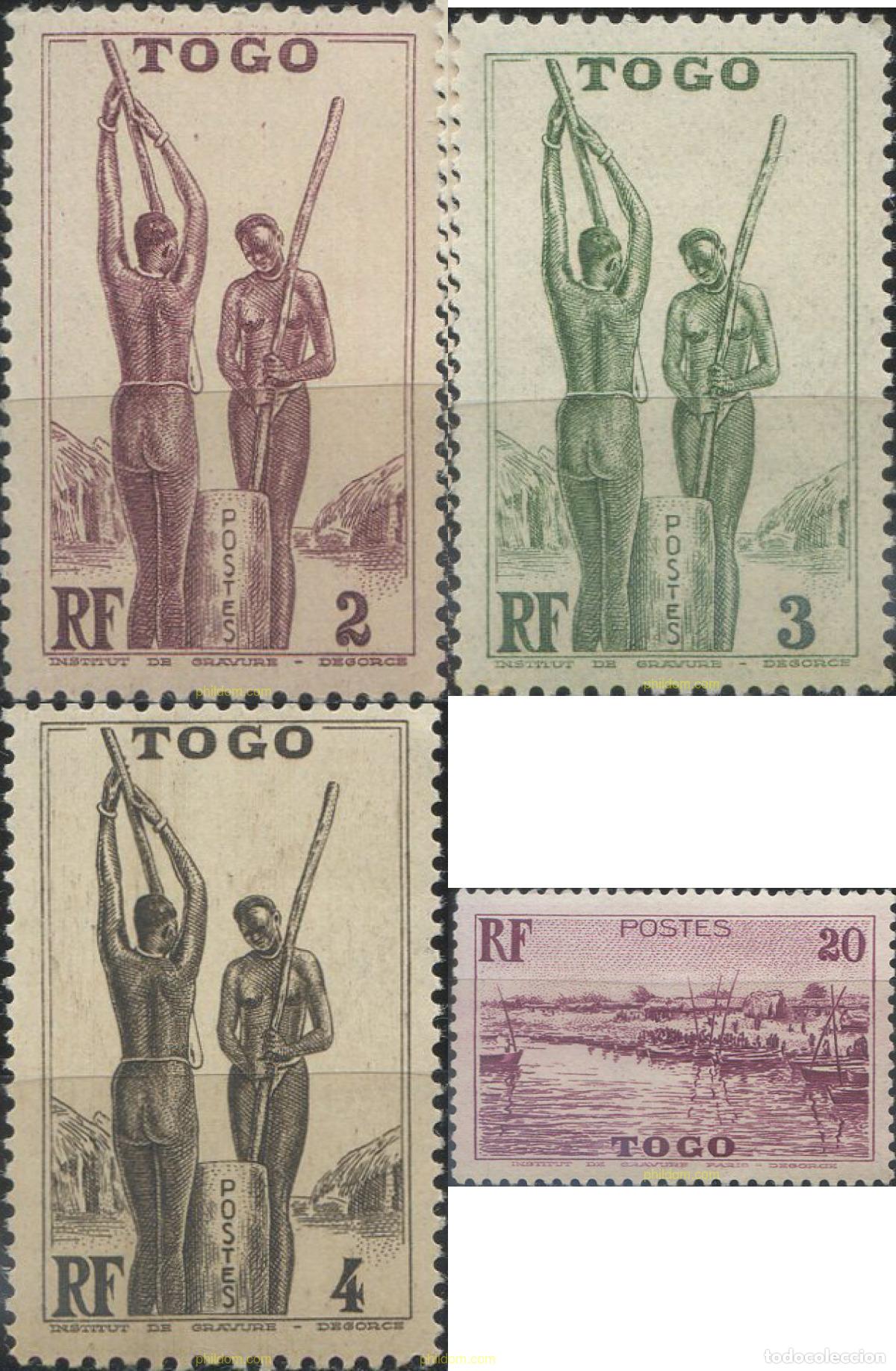Sellos: 659168 HINGED TOGO 1941 MAMIFEROS
