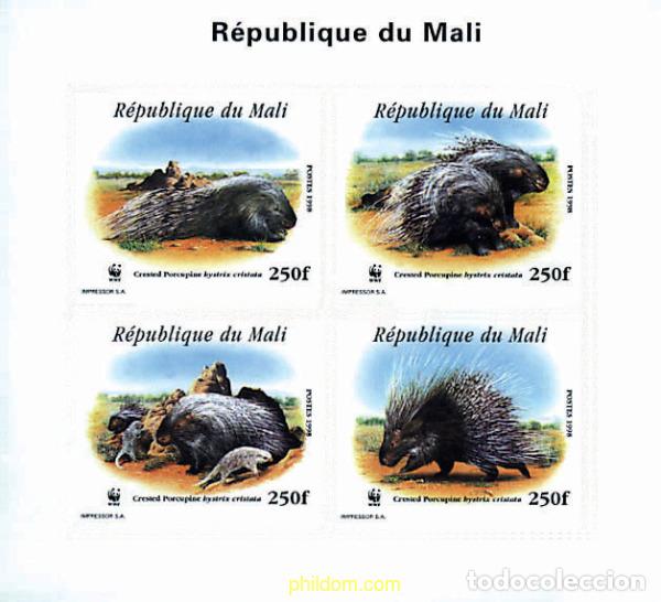 Sellos: 4291 MNH MALI 1998 PUERCOESPIN