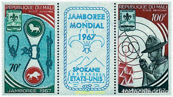 Sellos: 6479 MNH MALI 1967 JAMBOREE MUNDIAL EN SOKANE