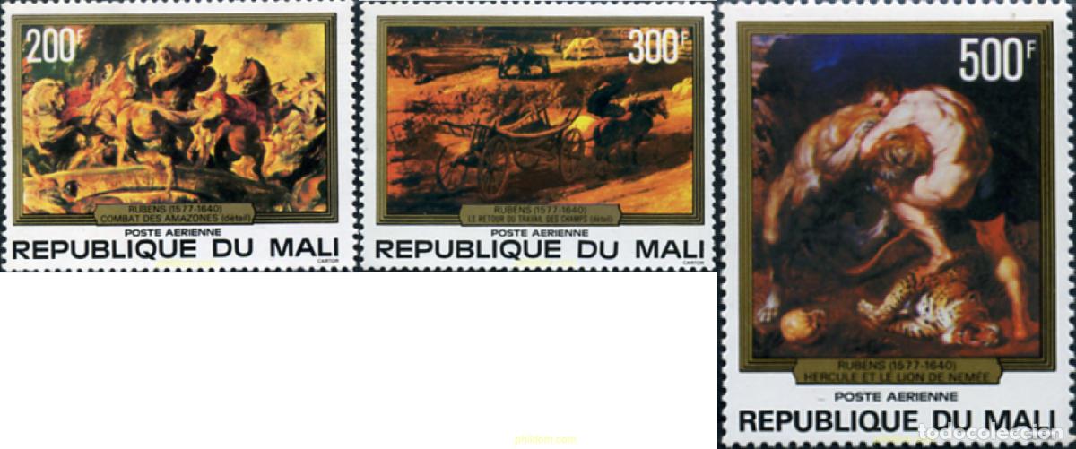 Sellos: 32009 MNH MALI 1978 400 ANIVERSARIO DEL NACIMIENTO DE PEDRO PABLO RUBENS