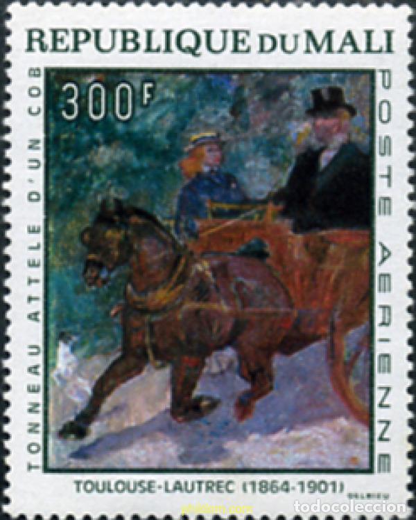 Sellos: 670854 HINGED MALI 1967 PINTURAS DE TOULOUSE-LAUTREC